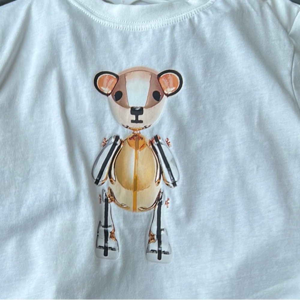 Baby Burberry swim trunks and tee